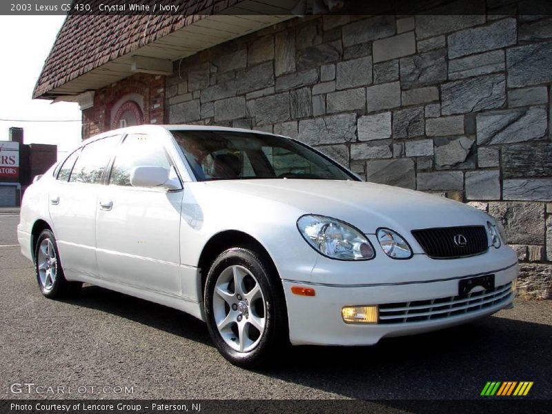 Crystal White / Ivory 2003 Lexus GS 430