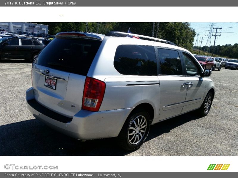 Bright Silver / Gray 2012 Kia Sedona EX
