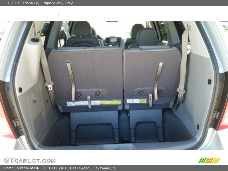 Bright Silver / Gray 2012 Kia Sedona EX