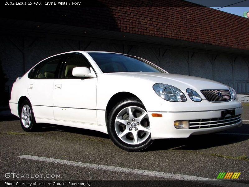 Crystal White / Ivory 2003 Lexus GS 430