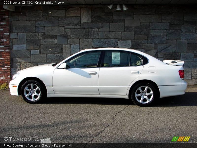 Crystal White / Ivory 2003 Lexus GS 430