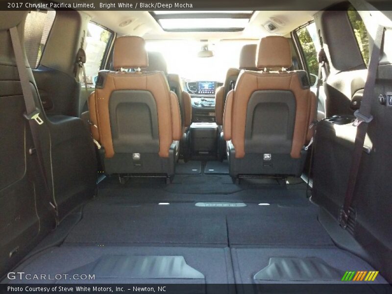 Bright White / Black/Deep Mocha 2017 Chrysler Pacifica Limited