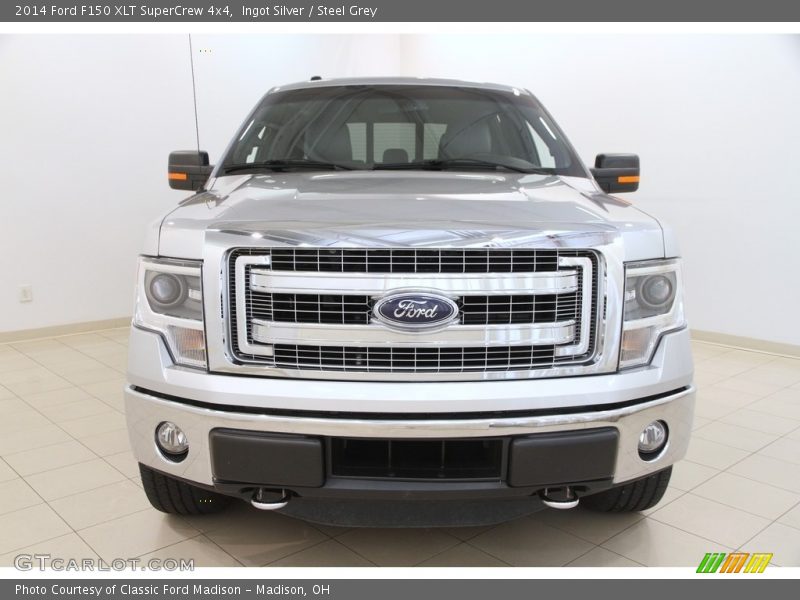 Ingot Silver / Steel Grey 2014 Ford F150 XLT SuperCrew 4x4