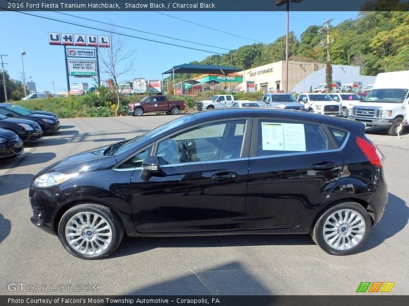 Shadow Black / Charcoal Black 2016 Ford Fiesta Titanium Hatchback