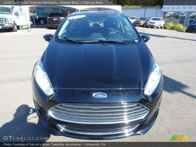 Shadow Black / Charcoal Black 2016 Ford Fiesta Titanium Hatchback