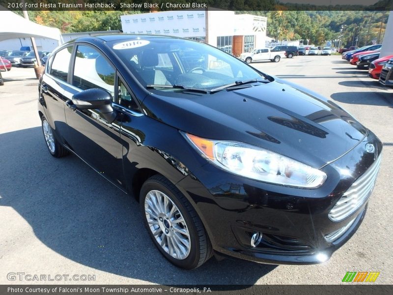 Shadow Black / Charcoal Black 2016 Ford Fiesta Titanium Hatchback