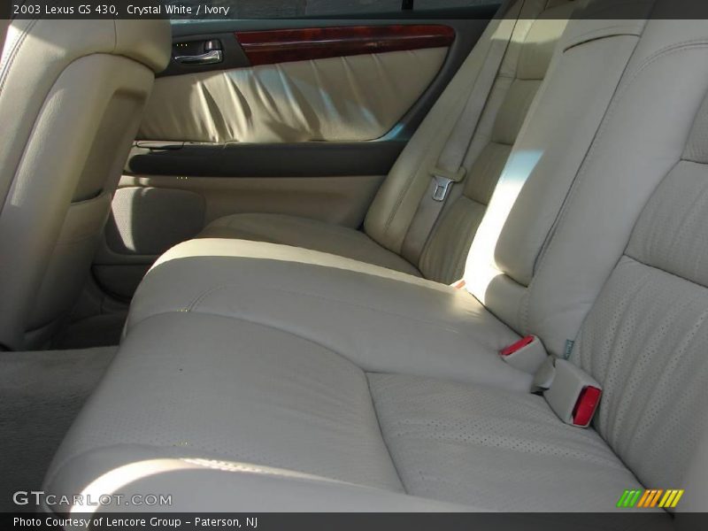 Crystal White / Ivory 2003 Lexus GS 430
