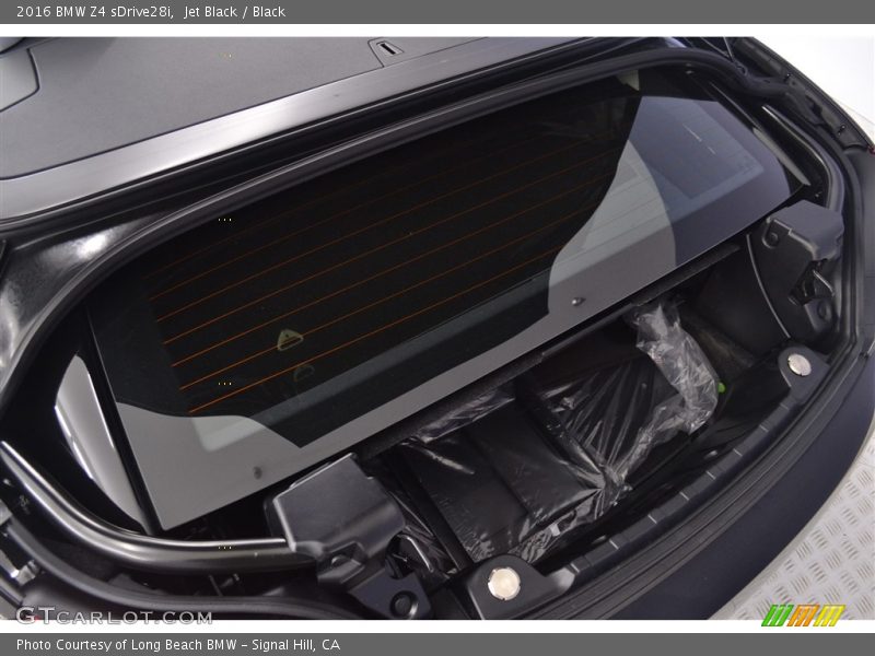 Jet Black / Black 2016 BMW Z4 sDrive28i