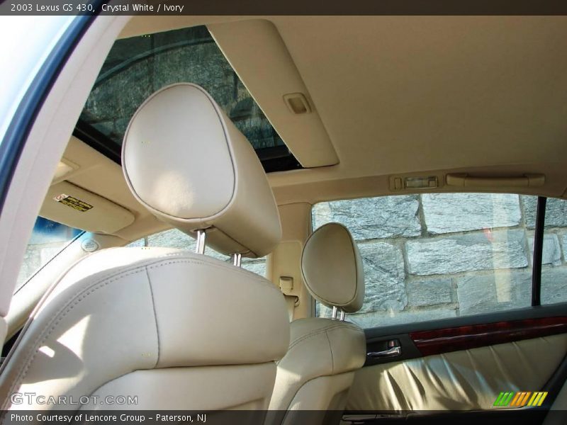 Crystal White / Ivory 2003 Lexus GS 430