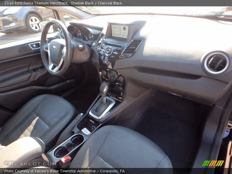 Shadow Black / Charcoal Black 2016 Ford Fiesta Titanium Hatchback