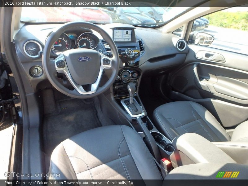 Shadow Black / Charcoal Black 2016 Ford Fiesta Titanium Hatchback