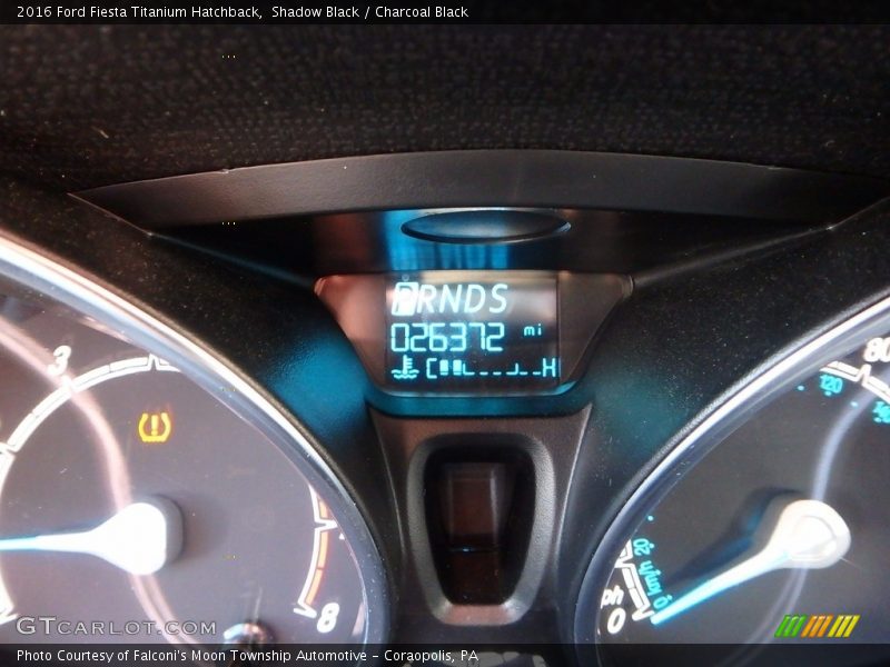 Shadow Black / Charcoal Black 2016 Ford Fiesta Titanium Hatchback