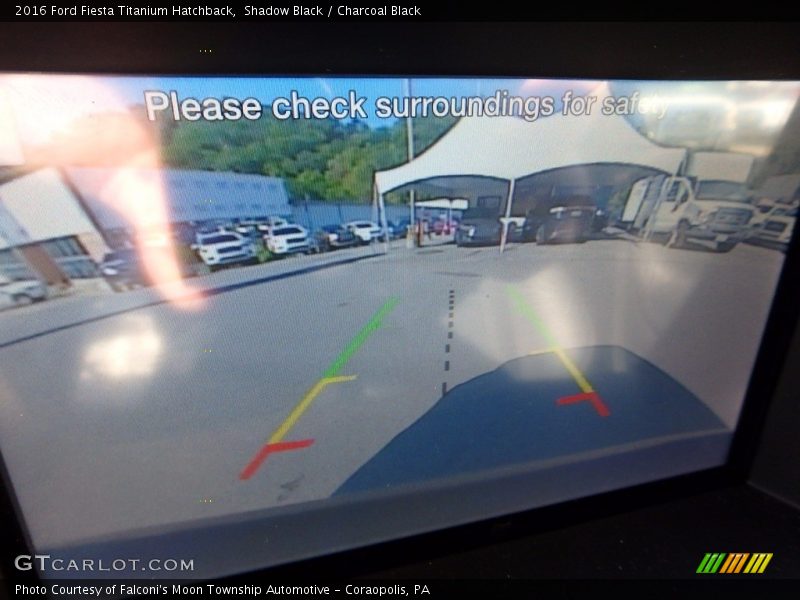 Shadow Black / Charcoal Black 2016 Ford Fiesta Titanium Hatchback