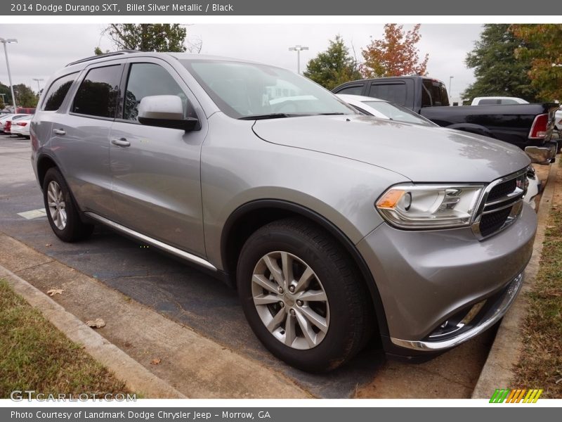 Front 3/4 View of 2014 Durango SXT