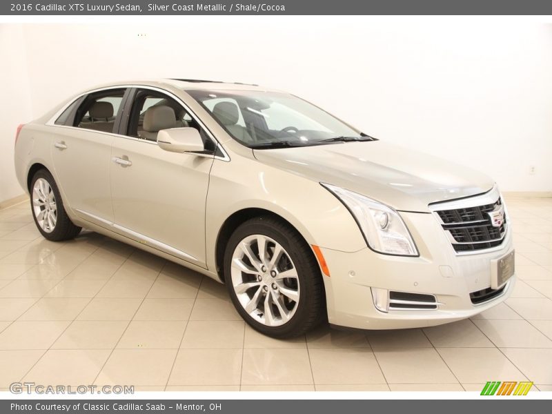 Silver Coast Metallic / Shale/Cocoa 2016 Cadillac XTS Luxury Sedan
