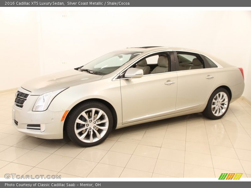 Silver Coast Metallic / Shale/Cocoa 2016 Cadillac XTS Luxury Sedan
