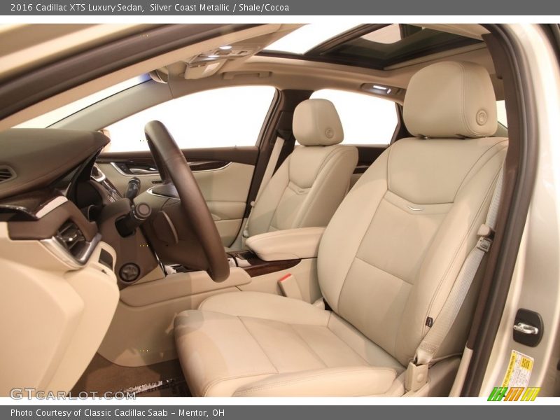 Silver Coast Metallic / Shale/Cocoa 2016 Cadillac XTS Luxury Sedan
