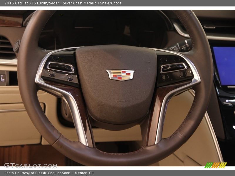 Silver Coast Metallic / Shale/Cocoa 2016 Cadillac XTS Luxury Sedan