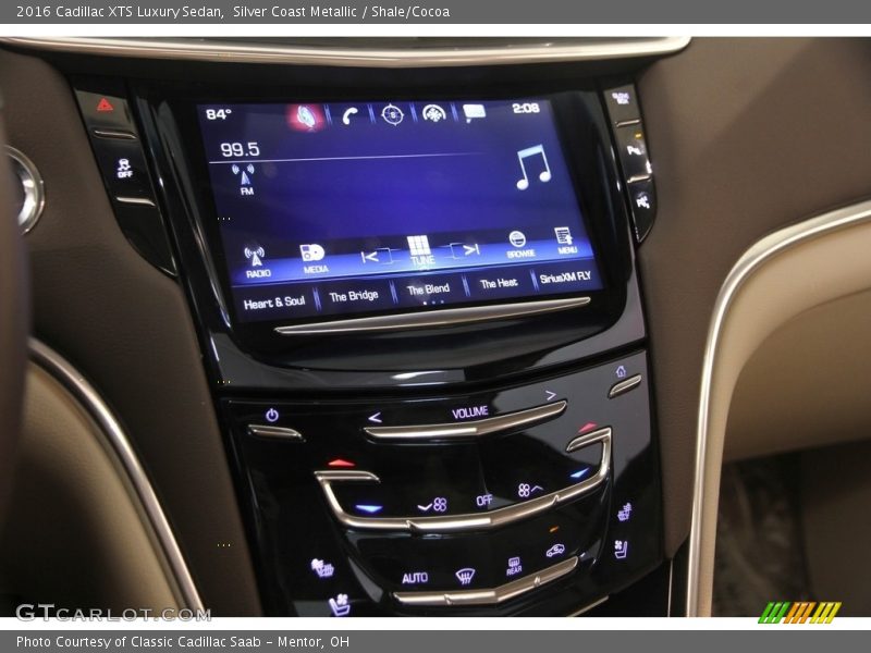 Silver Coast Metallic / Shale/Cocoa 2016 Cadillac XTS Luxury Sedan