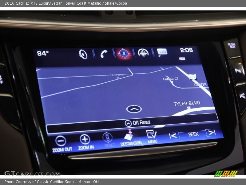 Silver Coast Metallic / Shale/Cocoa 2016 Cadillac XTS Luxury Sedan