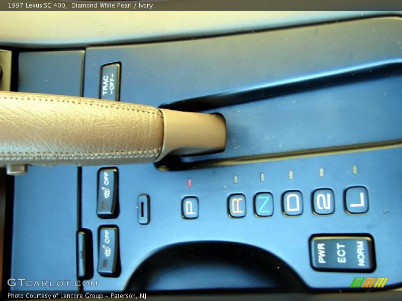 Diamond White Pearl / Ivory 1997 Lexus SC 400