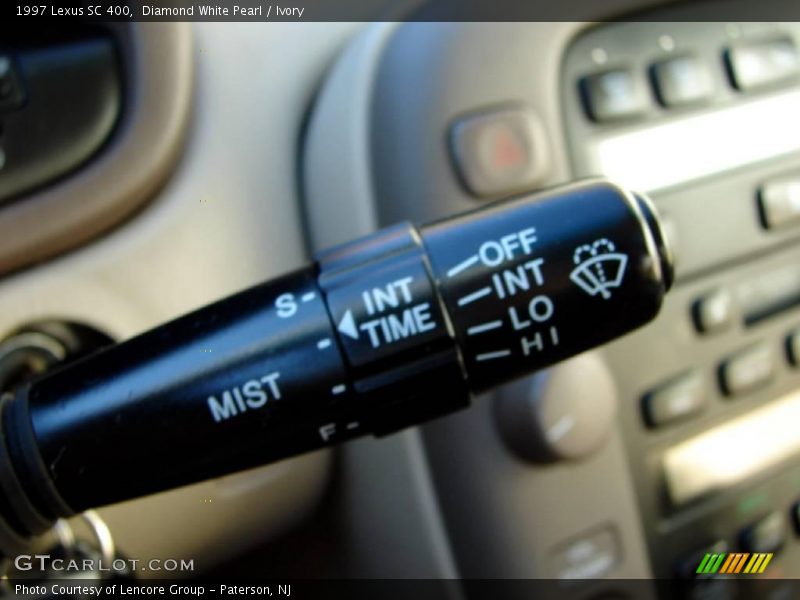 Diamond White Pearl / Ivory 1997 Lexus SC 400