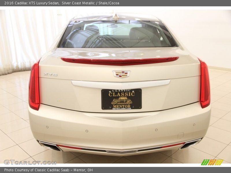 Silver Coast Metallic / Shale/Cocoa 2016 Cadillac XTS Luxury Sedan
