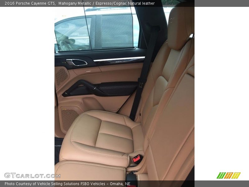 Mahogany Metallic / Espresso/Cognac Natural leather 2016 Porsche Cayenne GTS