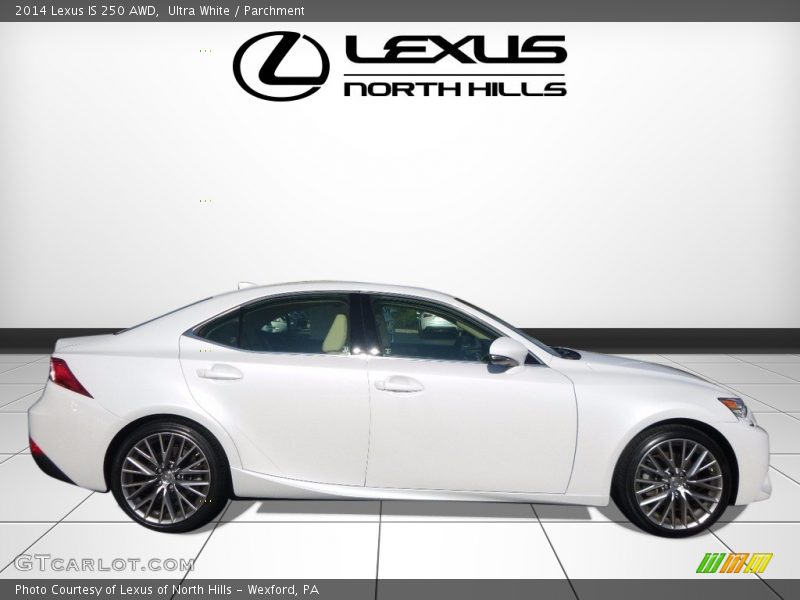 Ultra White / Parchment 2014 Lexus IS 250 AWD