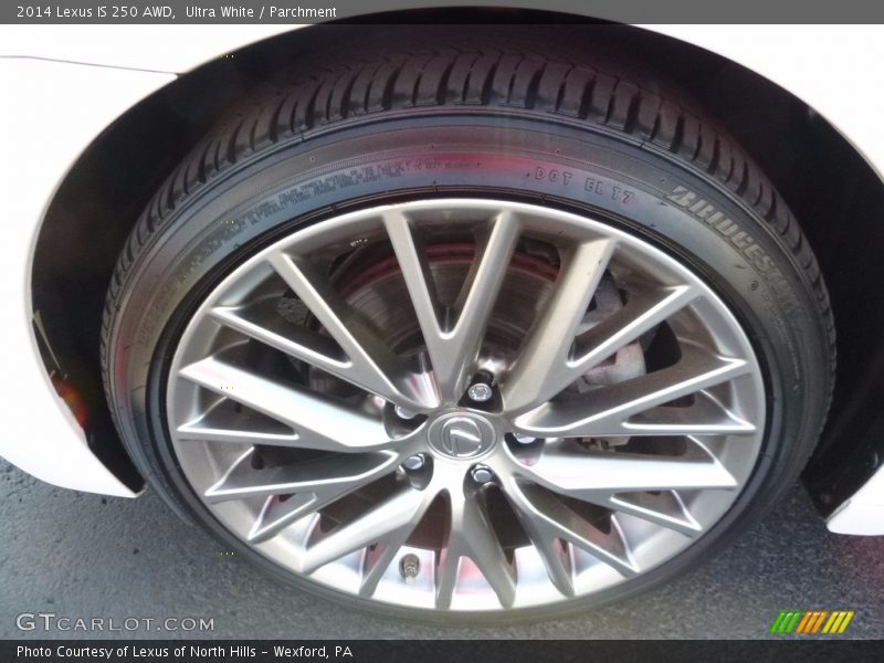 Ultra White / Parchment 2014 Lexus IS 250 AWD