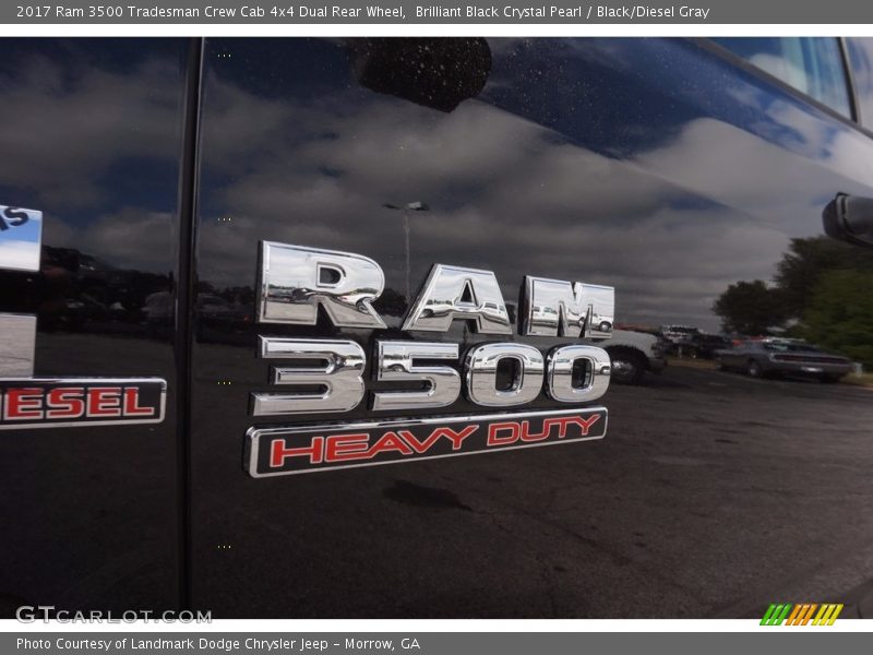  2017 3500 Tradesman Crew Cab 4x4 Dual Rear Wheel Logo