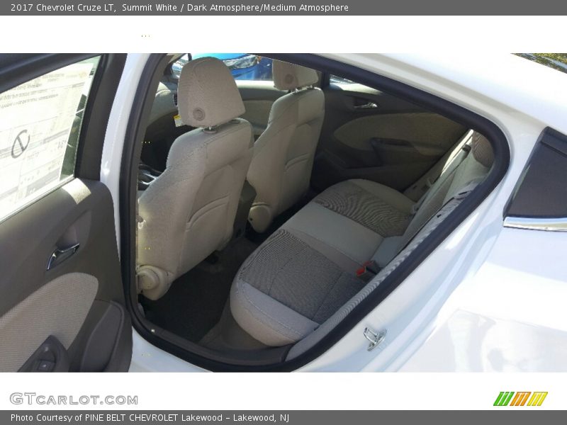 Summit White / Dark Atmosphere/Medium Atmosphere 2017 Chevrolet Cruze LT