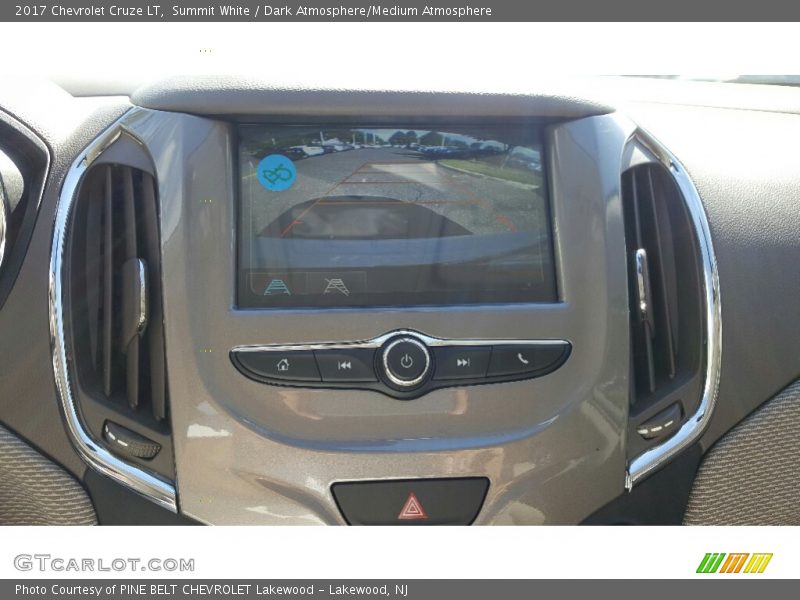 Summit White / Dark Atmosphere/Medium Atmosphere 2017 Chevrolet Cruze LT