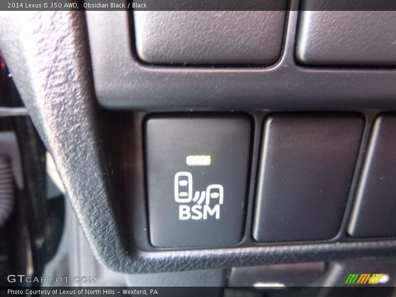 Obsidian Black / Black 2014 Lexus IS 350 AWD