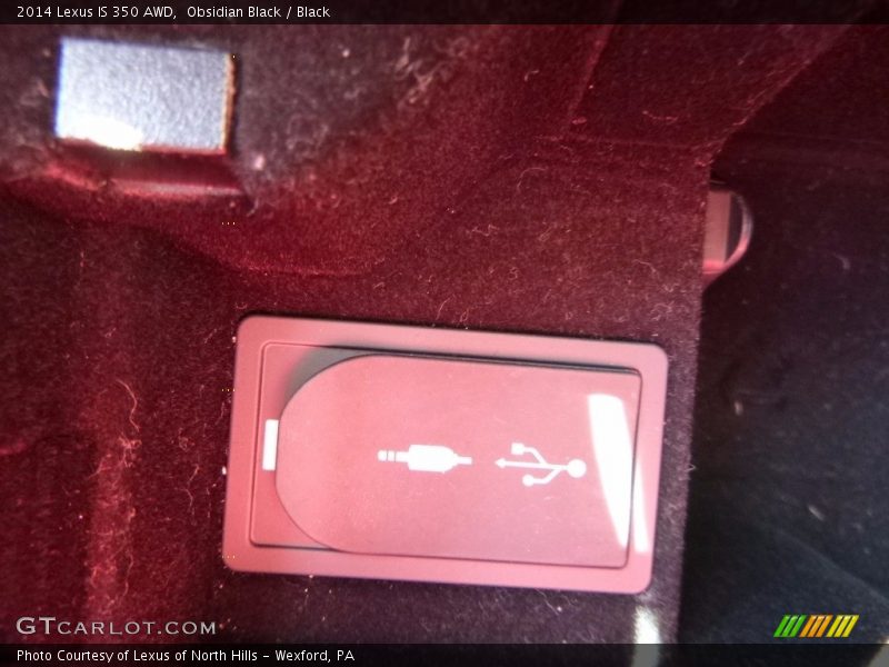 Obsidian Black / Black 2014 Lexus IS 350 AWD