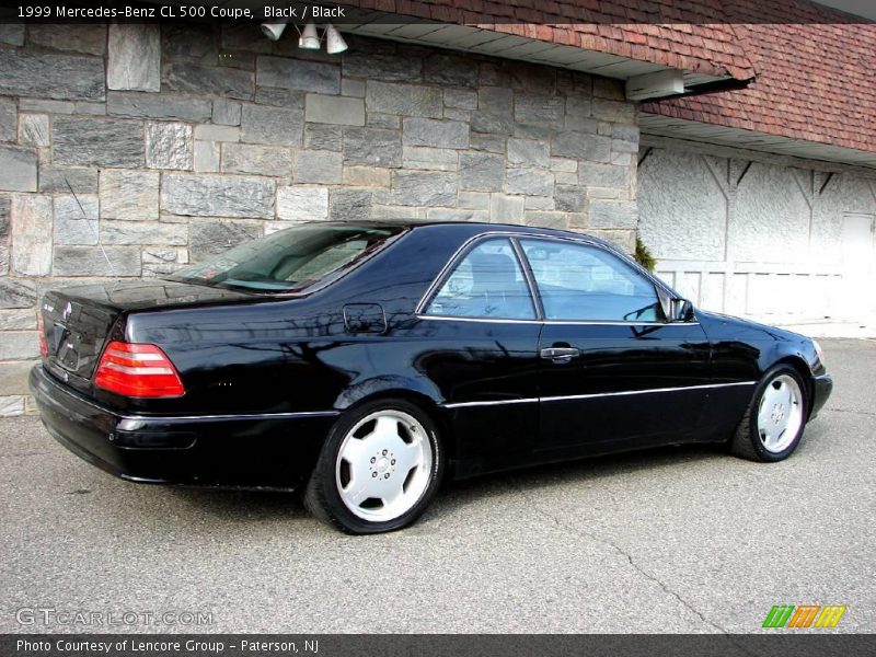 Black / Black 1999 Mercedes-Benz CL 500 Coupe