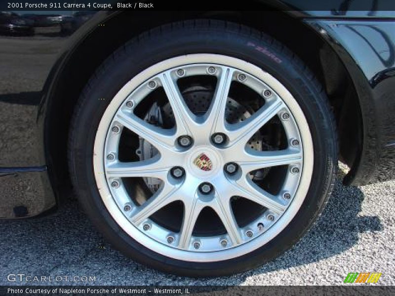 Black / Black 2001 Porsche 911 Carrera 4 Coupe