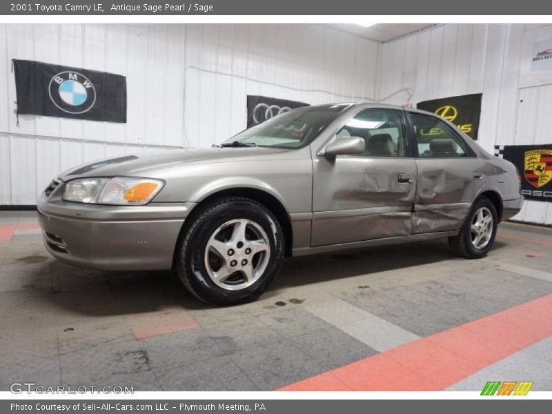 Antique Sage Pearl / Sage 2001 Toyota Camry LE
