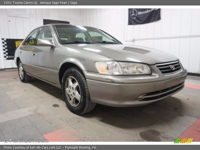 Antique Sage Pearl / Sage 2001 Toyota Camry LE