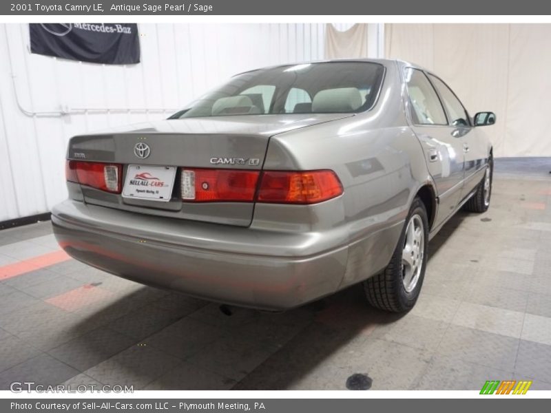 Antique Sage Pearl / Sage 2001 Toyota Camry LE
