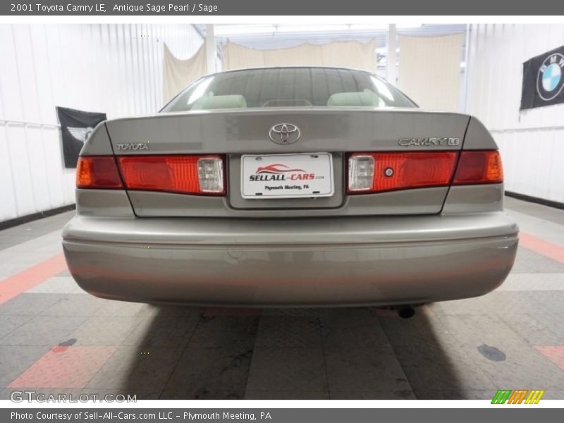 Antique Sage Pearl / Sage 2001 Toyota Camry LE