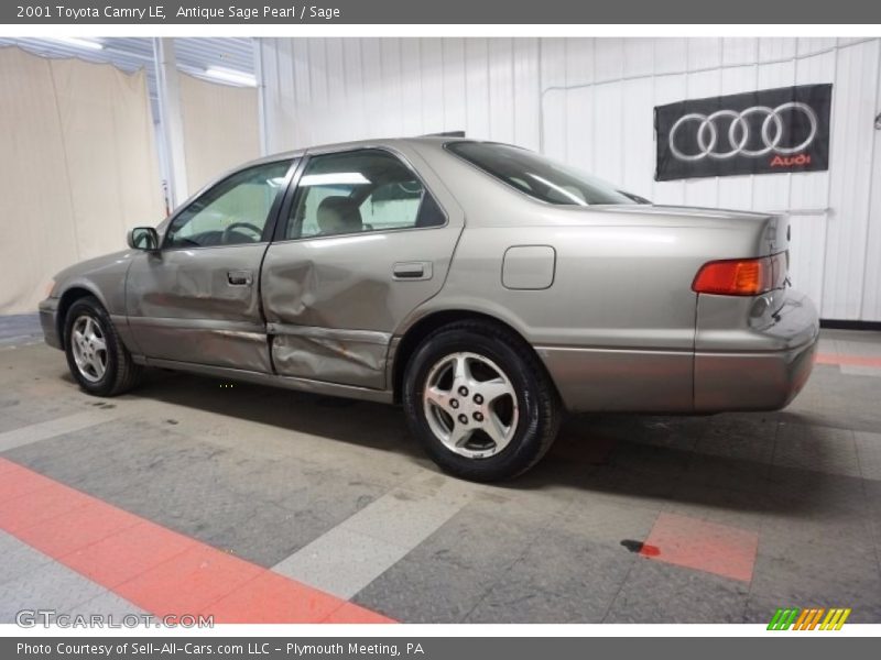 Antique Sage Pearl / Sage 2001 Toyota Camry LE