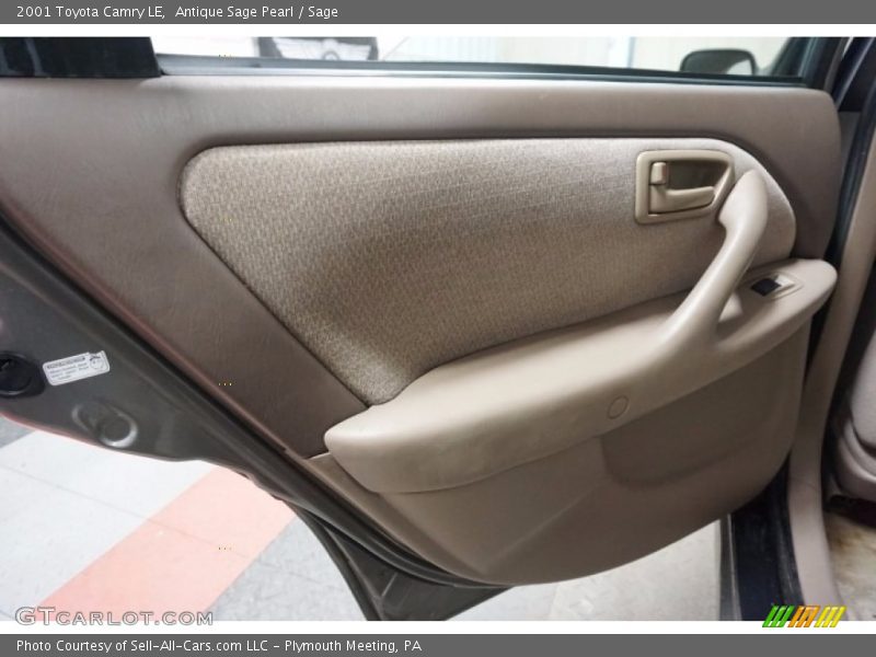 Antique Sage Pearl / Sage 2001 Toyota Camry LE