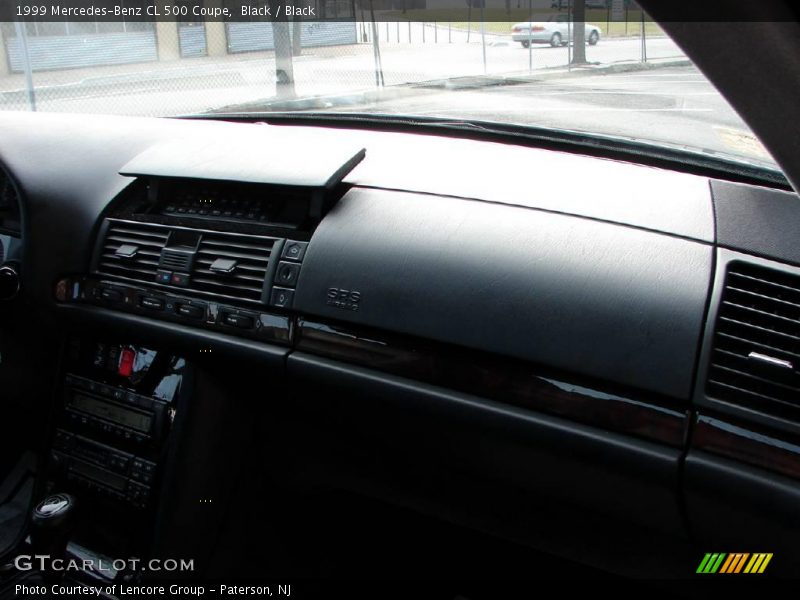Black / Black 1999 Mercedes-Benz CL 500 Coupe