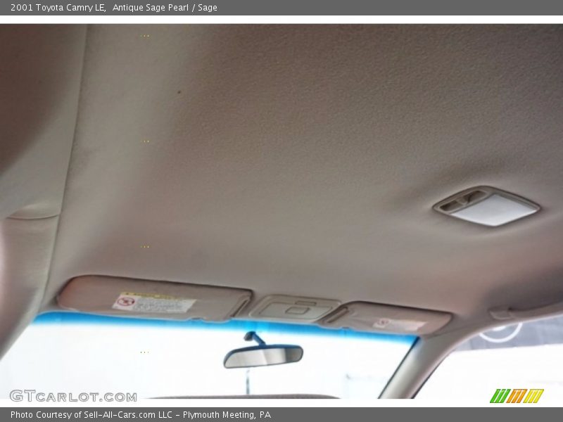 Antique Sage Pearl / Sage 2001 Toyota Camry LE