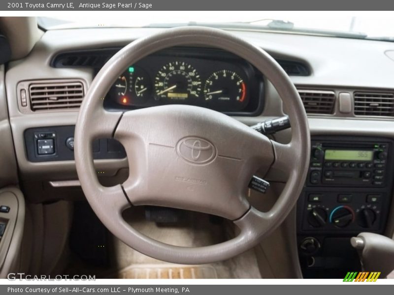 Antique Sage Pearl / Sage 2001 Toyota Camry LE