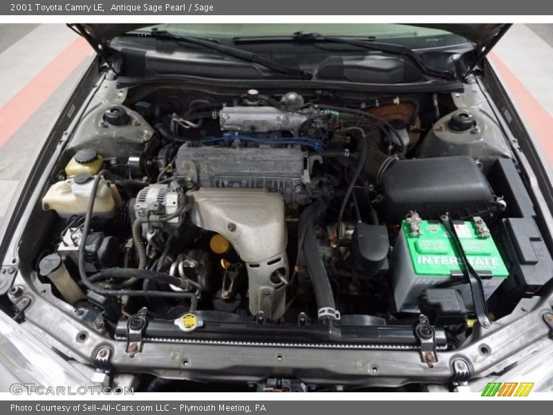 Antique Sage Pearl / Sage 2001 Toyota Camry LE