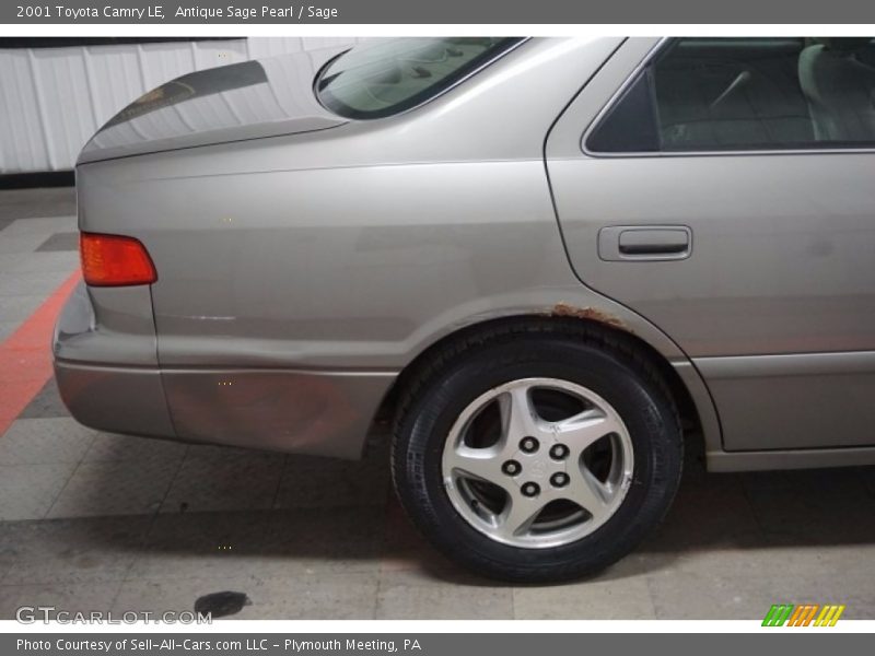 Antique Sage Pearl / Sage 2001 Toyota Camry LE
