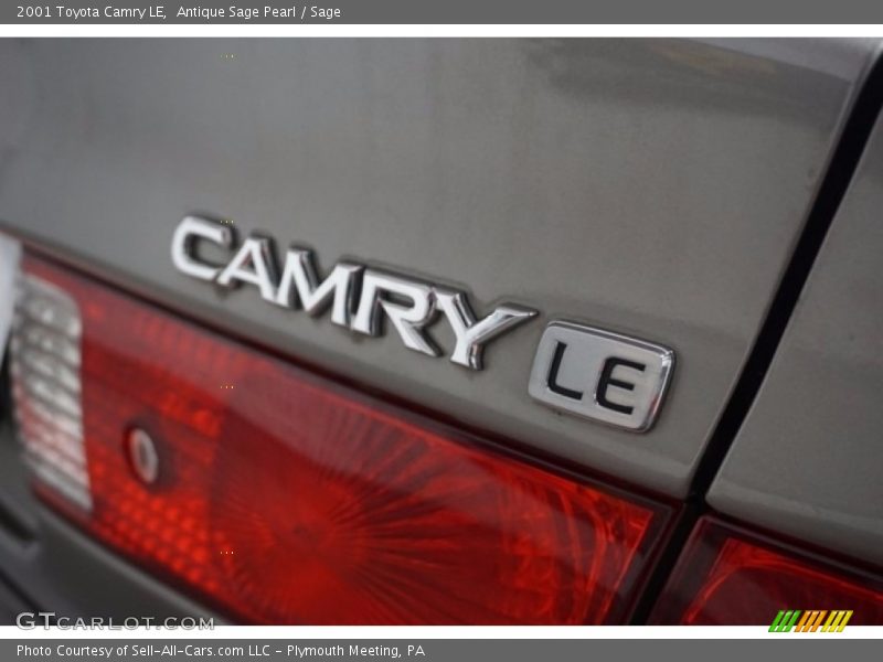 Antique Sage Pearl / Sage 2001 Toyota Camry LE