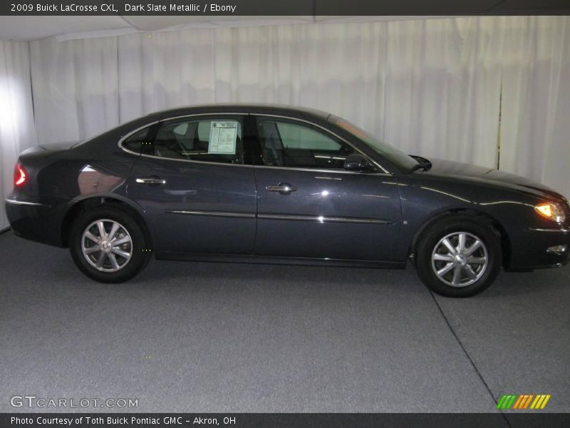 Dark Slate Metallic / Ebony 2009 Buick LaCrosse CXL